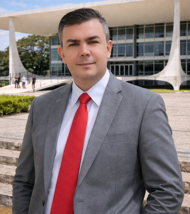 foto na frente do STF